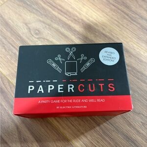 Paper Cuts Party Game